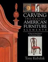 Sculpter des éléments de mobilier américain du 18e siècle : 10 projets pas à pas pour les fabricants de meubles - Carving 18th Century American Furniture Elements: 10 Step-By-Step Projects for Furniture Makers