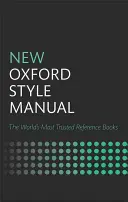 Nouveau manuel de style d'Oxford - New Oxford Style Manual