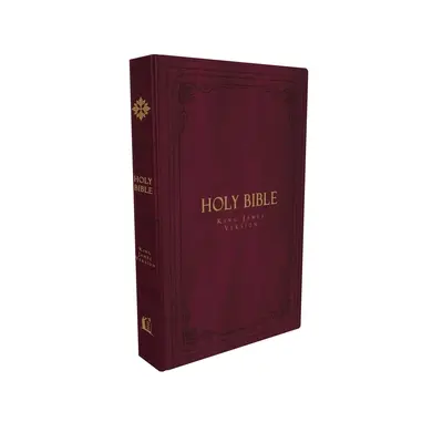 Kjv, Thinline Bible, Large Print, Vintage Series, Leathersoft, Burgundy, Red Letter, Comfort Print : Sainte Bible, version King James - Kjv, Thinline Bible, Large Print, Vintage Series, Leathersoft, Burgundy, Red Letter, Comfort Print: Holy Bible, King James Version