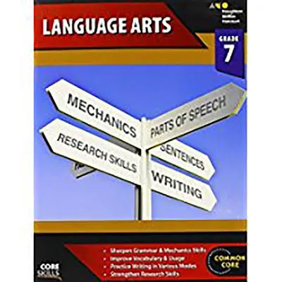 Livre de travail sur les compétences de base en arts du langage, 7e année - Core Skills Language Arts Workbook Grade 7