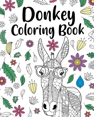 Livre de coloriage de l'âne - Donkey Coloring Book