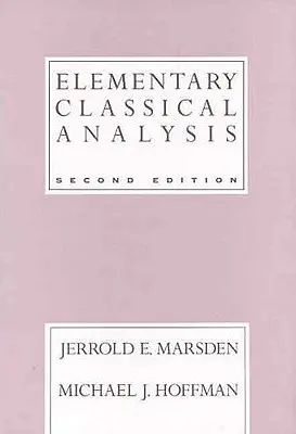 Analyse classique élémentaire - Elementary Classical Analysis