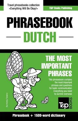 Recueil de phrases anglais-néerlandais et dictionnaire de 1500 mots - English-Dutch phrasebook and 1500-word dictionary
