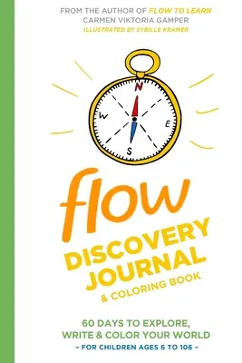 Journal de découverte de l'état d'écoulement et livre de coloriage - Flow Discovery Journal and Coloring Book