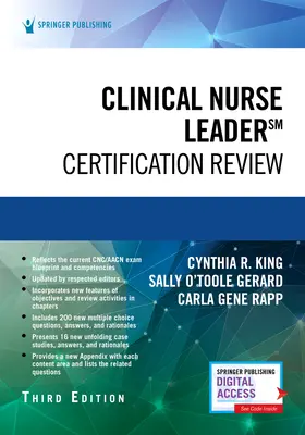 Clinical Nurse Leader Certification Review, troisième édition - Clinical Nurse Leader Certification Review, Third Edition