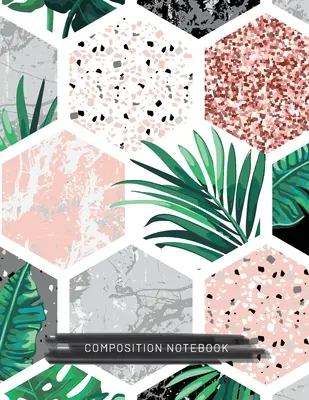 Cahier de composition : (8.5x11) Journal en papier ligné à large marge (motif octogonal) (Cahier pour enfants, adolescents, étudiants, adultes) Retour à l'école - Composition Notebook: (8.5x11) Wide Ruled Lined Paper Journal (Octagon Pattern) (Notebook for Kids, Teens, Students, Adults) Back to School