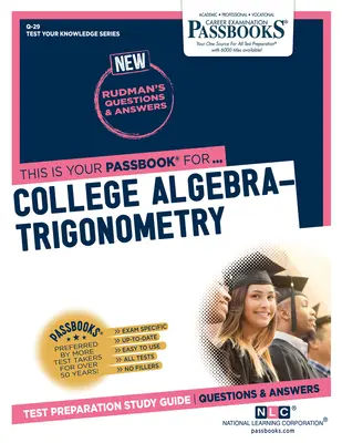 Collège d'algèbre-trigonométrie - College Algebra-Trigonometry