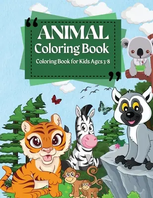 Livre de coloriage pour les enfants âgés de 3 à 8 ans Livre de coloriage des animaux : Pages à colorier des lettres d'animaux de A à Z pour les garçons et les filles, les petits enfants, les enfants d'âge préscolaire, les enfants d'âge maternel et les enfants d'âge scolaire. - Coloring Book For Kids Ages 3-8 Animal Coloring Book: Coloring Pages of Animal Letters A to Z for Boys & Girls, Little Kids, Preschool, Kindergarten a