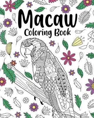 Livre à colorier de l'ara - Macaw Coloring Book