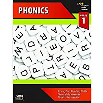 Livre de travail sur les compétences de base en phonétique, 1ère année - Core Skills Phonics Workbook Grade 1