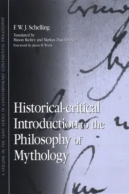 Introduction historico-critique à la philosophie de la mythologie - Historical-critical Introduction to the Philosophy of Mythology