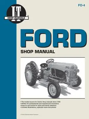 Manuel d'atelier Ford Série 2n 8n & 9n - Ford Shop Manual Series 2n 8n & 9n