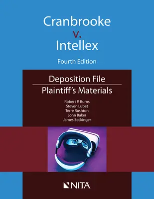 Cranbrooke V. Intellex : Plaintiff's Materials (en anglais) - Cranbrooke V. Intellex: Plaintiff's Materials