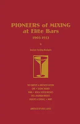 Les pionniers de la mixité dans les bars d'élite : 1903-1933 - Pioneers of Mixing at Elite Bars: 1903-1933