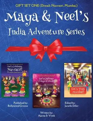 Ensemble de cadeaux 1 (Diwali, Navratri, Mumbai) : Maya & Neel's India Adventure Series (Série d'aventures indiennes de Maya & Neel) - GIFT SET ONE (Diwali, Navratri, Mumbai): Maya & Neel's India Adventure Series