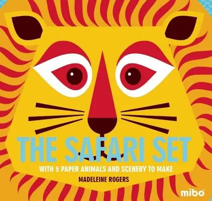 L'ensemble Safari : Avec 5 animaux en papier et des décors à fabriquer - The Safari Set: With 5 Paper Animals and Scenery to Make