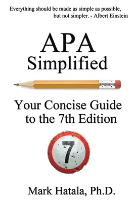 L'APA simplifiée : Votre guide concis de la 7e édition - APA Simplified: Your Concise Guide to the 7th Edition