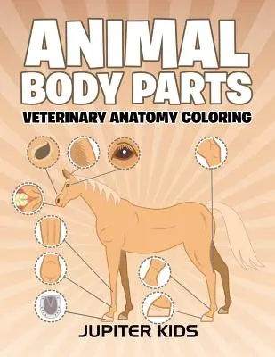 Parties du corps des animaux : Anatomie vétérinaire à colorier - Animal Body Parts: Veterinary Anatomy Coloring