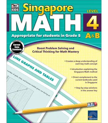 Mathématiques de Singapour, 5e année - Singapore Math, Grade 5