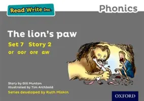 Read Write Inc. Phonics : Grey Set 7 Storybook 2 La patte du lion - Read Write Inc. Phonics: Grey Set 7 Storybook 2 The Lion's Paw