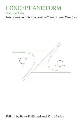 Concept et forme, Volume 2 : Entretiens et essais sur les Cahiers Pour l'Analyse - Concept and Form, Volume 2: Interviews and Essays on Cahiers Pour l'Analyse