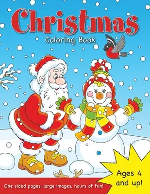 Livre de coloriage de Noël pour les enfants de 4 à 8 ans ! - Christmas Coloring Book for Kids Ages 4-8!