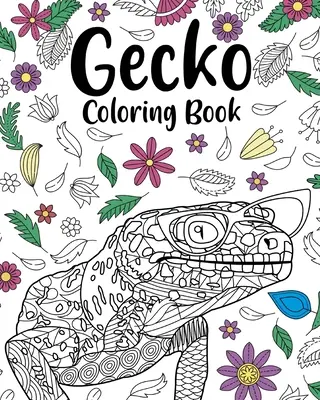 Livre à colorier Gecko - Gecko Coloring Book