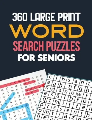 360 puzzles de recherche de mots en gros caractères pour les seniors : Les livres de coloriage Good Vibrations pour Adolescents : des livres de coloriage pour Adolescents, des livres de coloriage pour adultes, des livres de coloriage pour adultes, des livres de coloriage pour adultes, etc. - 360 Large Print Word Search Puzzles for Seniors: Word Search Brain Workouts, Word Searches to Challenge Your Brain, Brian Game Book for Seniors in Thi