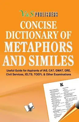 Dictionnaire concis des métaphores et des similitudes - Concise Dictionary of Metaphors and Similies