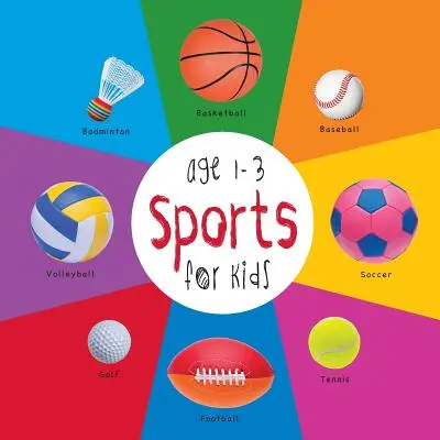 Sports pour les enfants de 1 à 3 ans (Engage Early Readers : Children's Learning Books) - Sports for Kids age 1-3 (Engage Early Readers: Children's Learning Books)