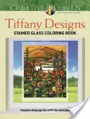 Livre à colorier Creative Haven Tiffany Designs Stained Glass - Creative Haven Tiffany Designs Stained Glass Coloring Book