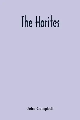 Les Horites - The Horites