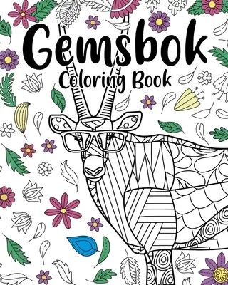Livre à colorier Gemsbok - Gemsbok Coloring Book