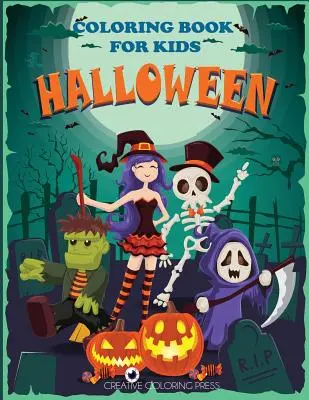 Livre de coloriage d'Halloween pour les enfants - Halloween Coloring Book for Kids