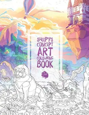 Le livre de coloriage de MrSuicideSheep's Concept Art - MrSuicideSheep's Concept Art Colouring Book