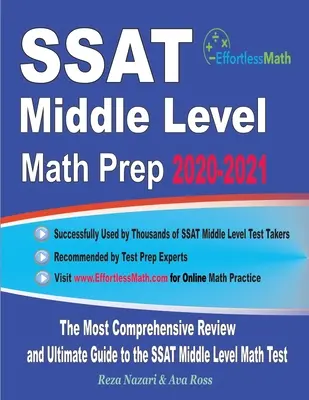 SSAT Middle Level Math Prep 2020-2021 : La révision la plus complète et le guide ultime pour le test de mathématiques SSAT Middle Level - SSAT Middle Level Math Prep 2020-2021: The Most Comprehensive Review and Ultimate Guide to the SSAT Middle Level Math Test