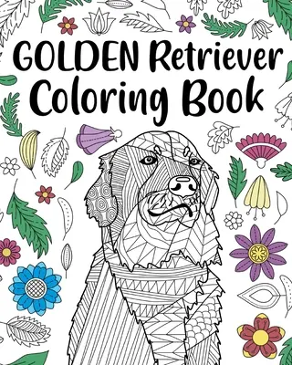 Livre à colorier Golden Retriever - Golden Retriever Coloring Book