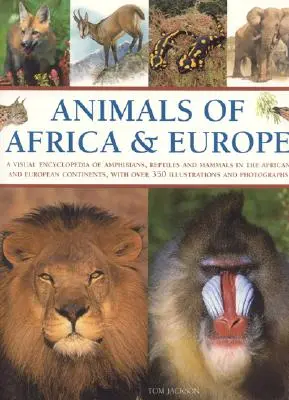 Les animaux d'Afrique et d'Europe : Une encyclopédie visuelle des amphibiens, des reptiles et des mammifères des continents asiatique et australasien, avec plus de 350 illustrations. - Animals of Africa and Europe: A Visual Encyclopedia of Amphibians, Reptiles and Mammals in the Asian and Australasian Continents, with Over 350 Illu