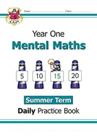 Nouveau livre d'exercices quotidiens de KS1 Mental Maths : Year 1 - Summer Term - New KS1 Mental Maths Daily Practice Book: Year 1 - Summer Term