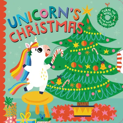 Le Noël de la Licorne : Tournez les roues pour vous amuser pendant les fêtes ! - Unicorn's Christmas: Turn the Wheels for Some Holiday Fun!