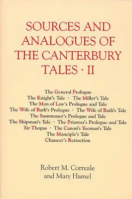 Sources et analogues des Contes de Canterbury : Vol. II [Pb] - Sources and Analogues of the Canterbury Tales: Vol. II [Pb]