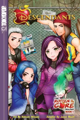 Disney Manga : Descendants - La Trilogie de la Pourriture, Livre 1, 1 : La Trilogie de la Pourriture - Disney Manga: Descendants - The Rotten to the Core Trilogy Book 1, 1: The Rotten to the Core Trilogy