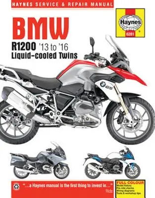 BMW R1200 '13 à '16 bicylindres refroidis par liquide - BMW R1200 '13 to '16 Liquid-Cooled Twins