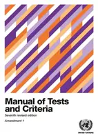 Manuel d'essais et de critères - Amendement 1 - Manual of tests and criteria - Amendment 1