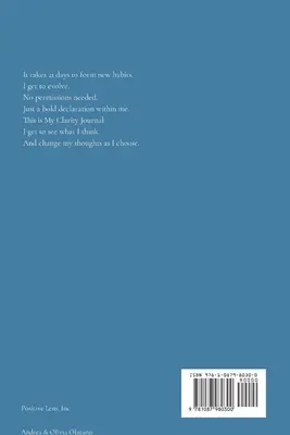 Mon journal de clarté : 21 jours pour une clarté dynamique - My Clarity Journal: 21 Days to Dynamic Clarity