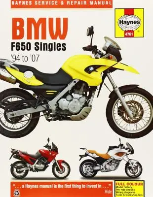 BMW F650 Singles, '94-'07