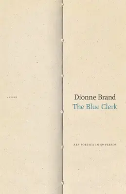 Le greffier bleu : Ars Poetica en 59 vers - The Blue Clerk: Ars Poetica in 59 Versos