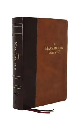 La Bible d'étude MacArthur, Esv, 2e édition, Leathersoft, marron, indexation au pouce : La Bible d'étude MacArthur, 2e édition, Leathersoft, marron, indexée au pouce : La vérité de Dieu, un verset à la fois - The Esv, MacArthur Study Bible, 2nd Edition, Leathersoft, Brown, Thumb Indexed: Unleashing God's Truth One Verse at a Time