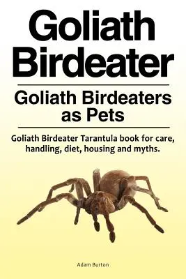 Le tamanoir de Goliath . Le tamanoir de Goliath en tant qu'animal de compagnie. Livre sur les soins, la manipulation, le régime alimentaire, le logement et les mythes de la tarentule. - Goliath Birdeater . Goliath Birdeaters as Pets. Goliath Birdeater Tarantula book for care, handling, diet, housing and myths.