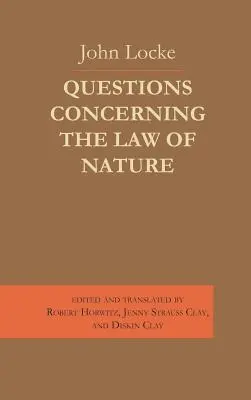 Questions concernant la loi de la nature - Questions Concerning the Law of Nature